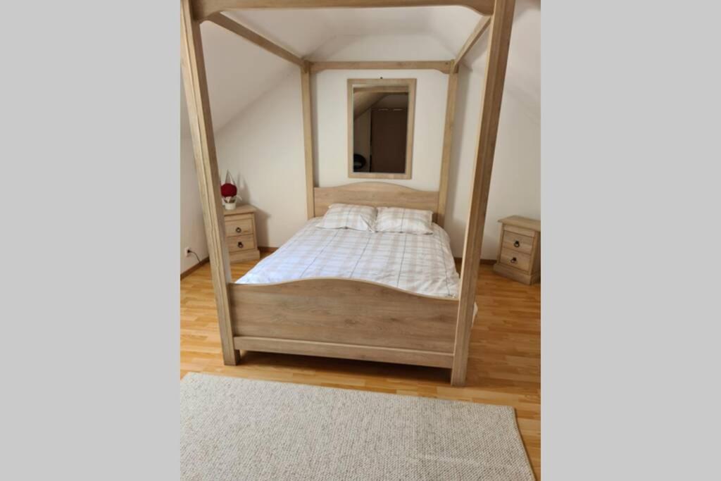 Ferienwohnung Au Petit Ravel Loft Cosy Au Coeur De La Nature Bernissart Exterior foto